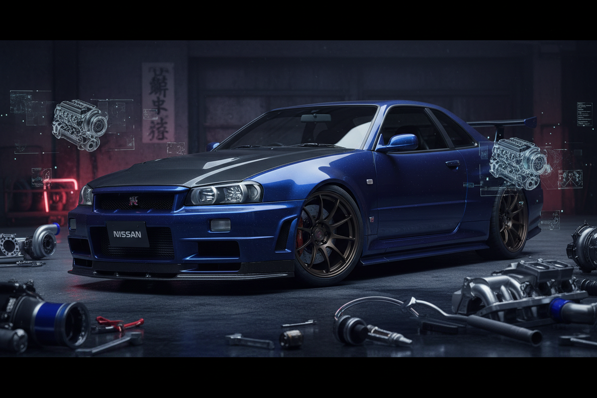 Nissan Skyline GT-R Parts - OEM & Aftermarket JDM Components