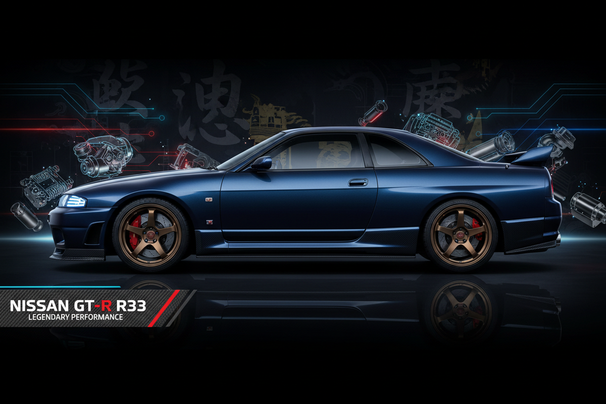 Nissan Skyline GT-R R33 BCNR33 OEM and performance parts – Grovexo