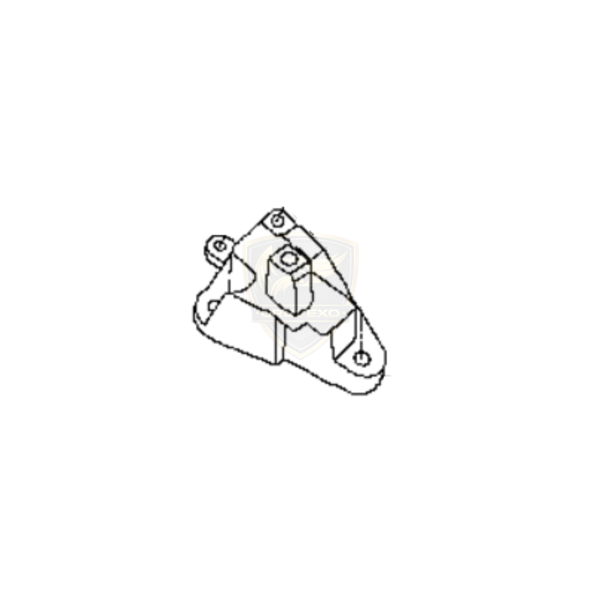 OEM Nissan Left Engine Mounting Bracket – 11253-3RU0A