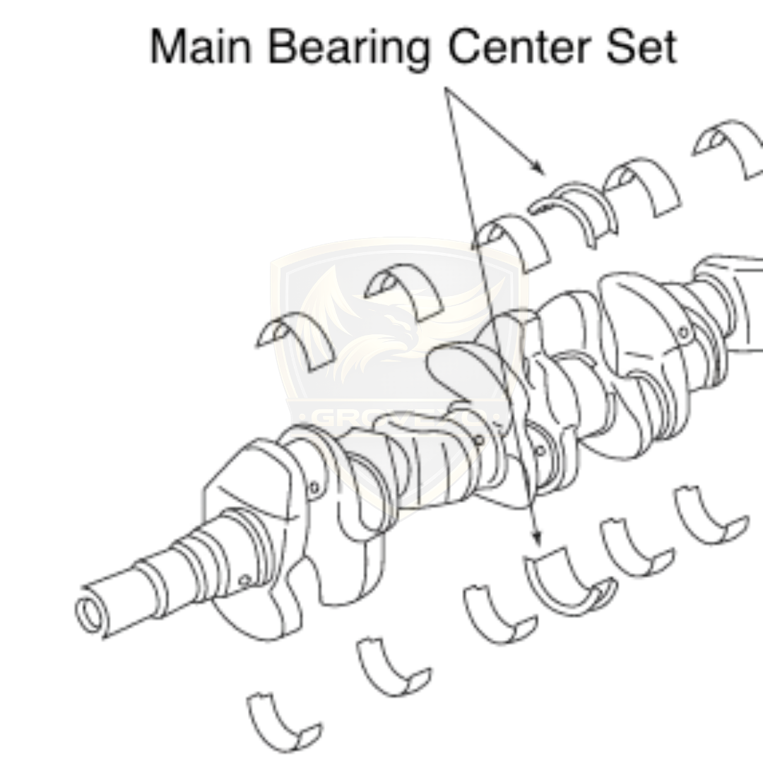 NISMO Main Bearing Center Set for RB26DETT RB25 - 12261-RRR34
