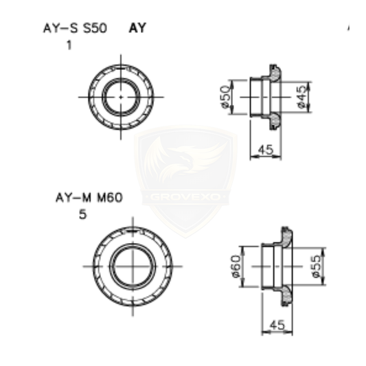 GReddy Universal Airinx B-Type Hose Adaptor  - 12500513