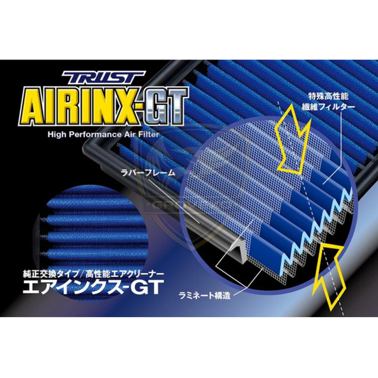 GReddy Airinx-GT Toyota Century GZG50 High Flow Air Filter 1GZ-FE – 12512509