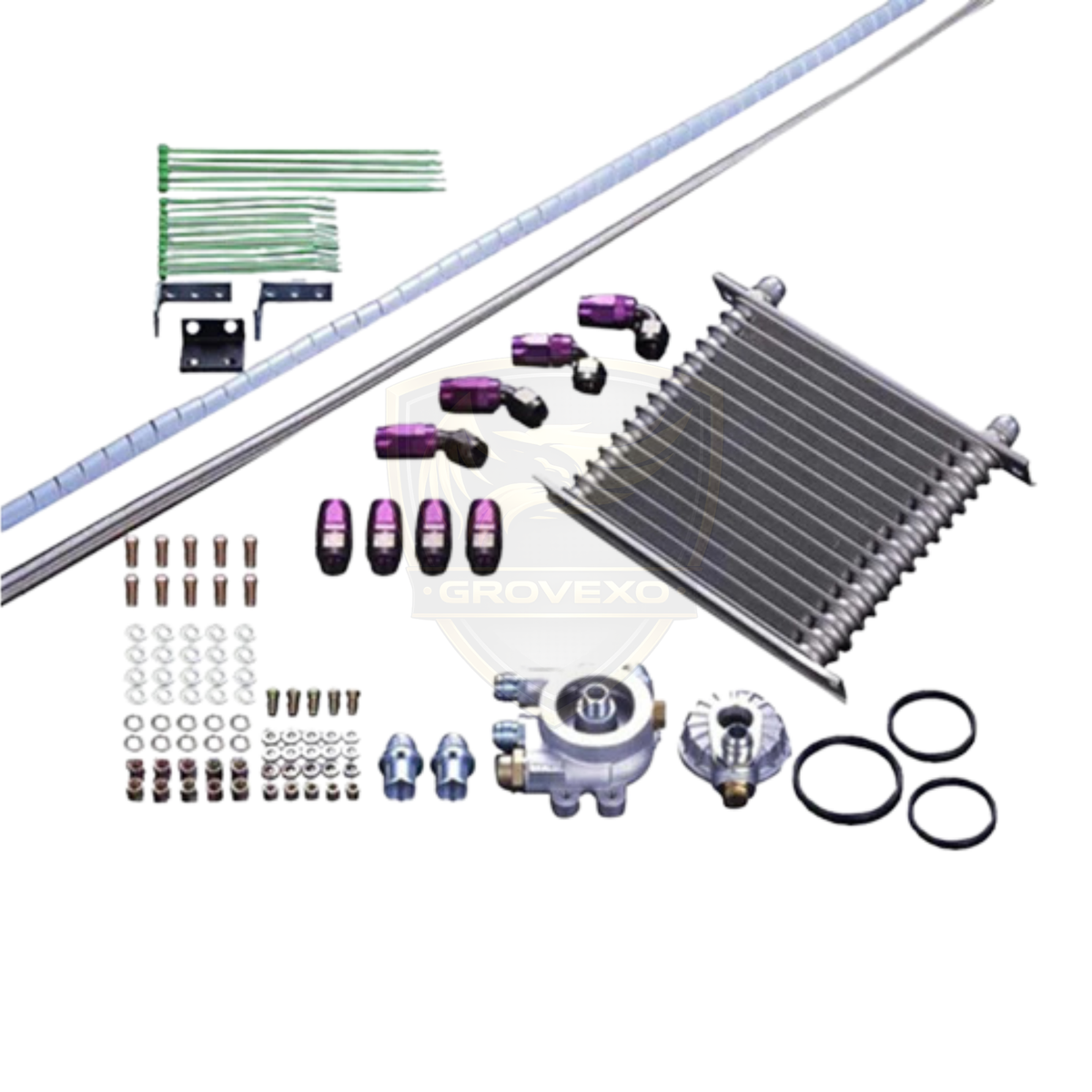 
HKS Engine Oil Cooler Kit Evo IX CT9A 4G63 MIVEC  - 15004-AM010
