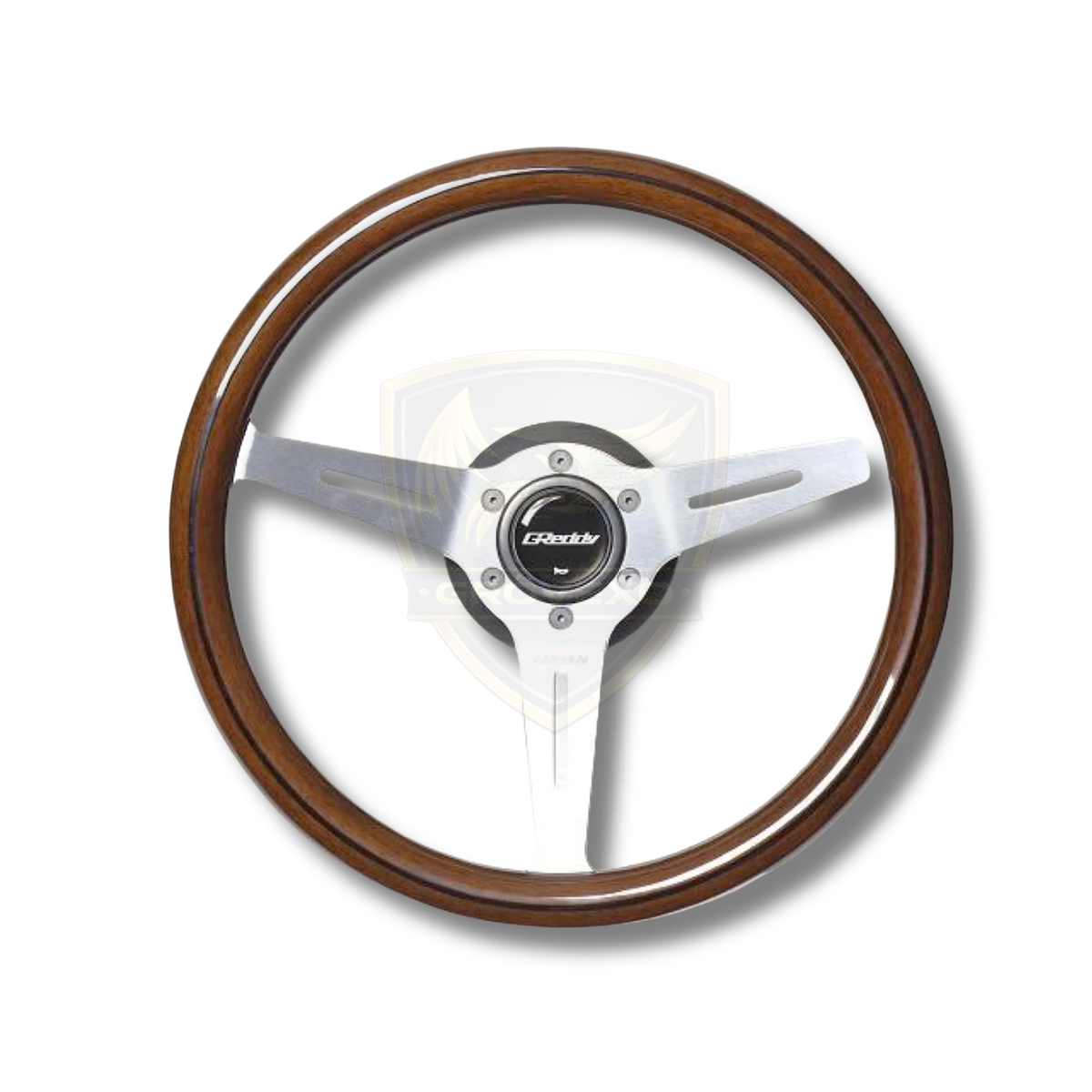 GReddy Sports Steering Wood Type Light Brown – 16600008