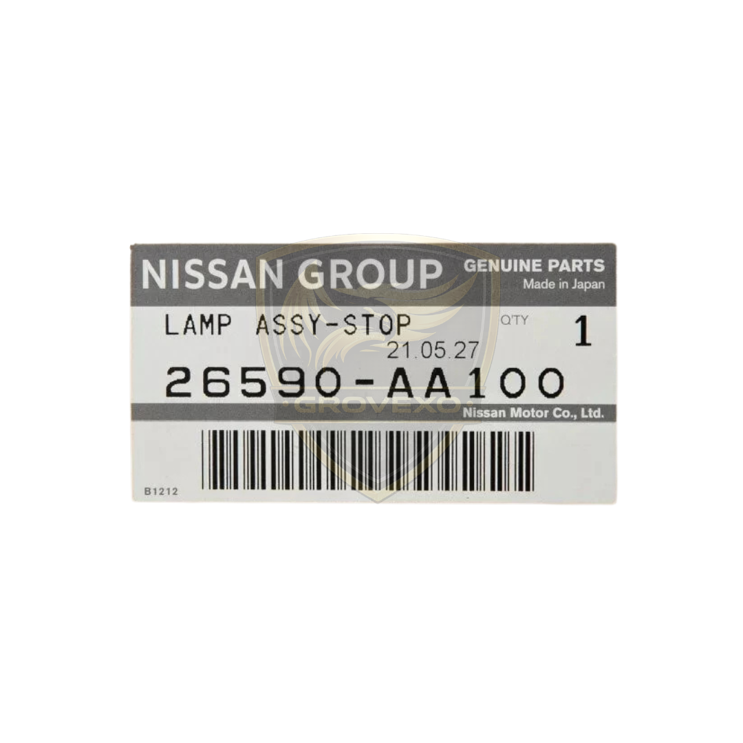 NISSAN Genuine Parts Stop Lump Assembly High Mounting Skyline -(26590-AA100)