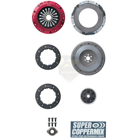 NISMO Super Coppermix Twin Competition Clutch Nissan Skyline R32 R33 RB20DET RB25DET – 3002A-RR593-C