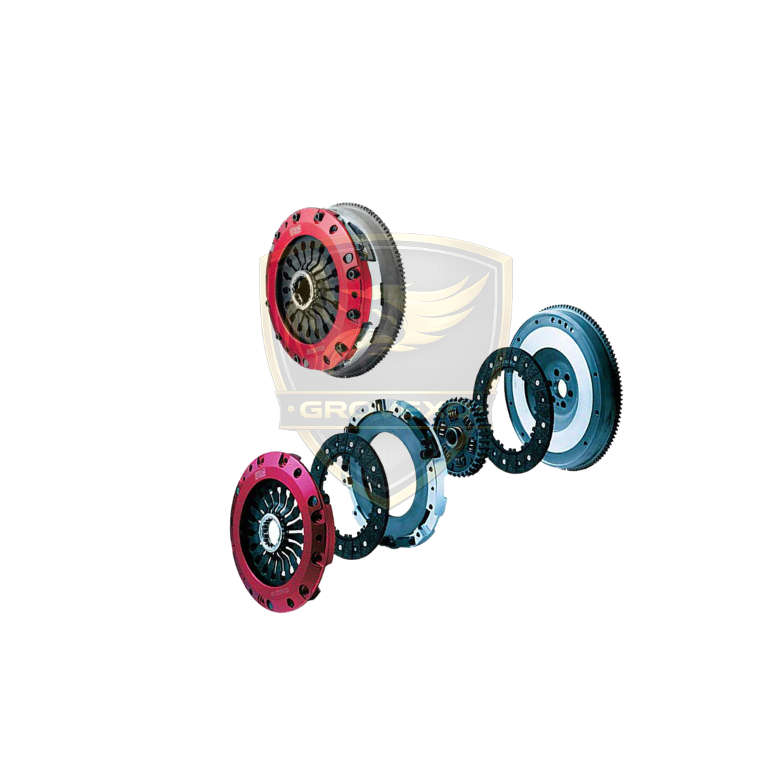 Nismo Super Coppermix Twin Plate Clutch Fits Nissan R32/R33/R34 Skyline & C34 Stagea (Pull Type)-3002B-RS599