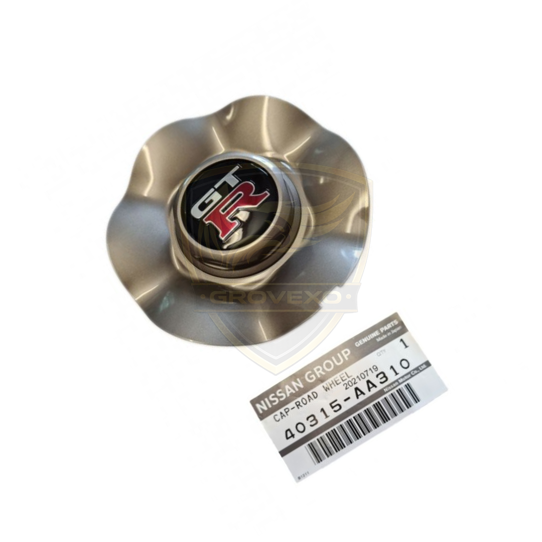 NISSAN Wheel Center Cap 1PC – Skyline GT-R R34 BNR34 OEM - (40315-AA310)