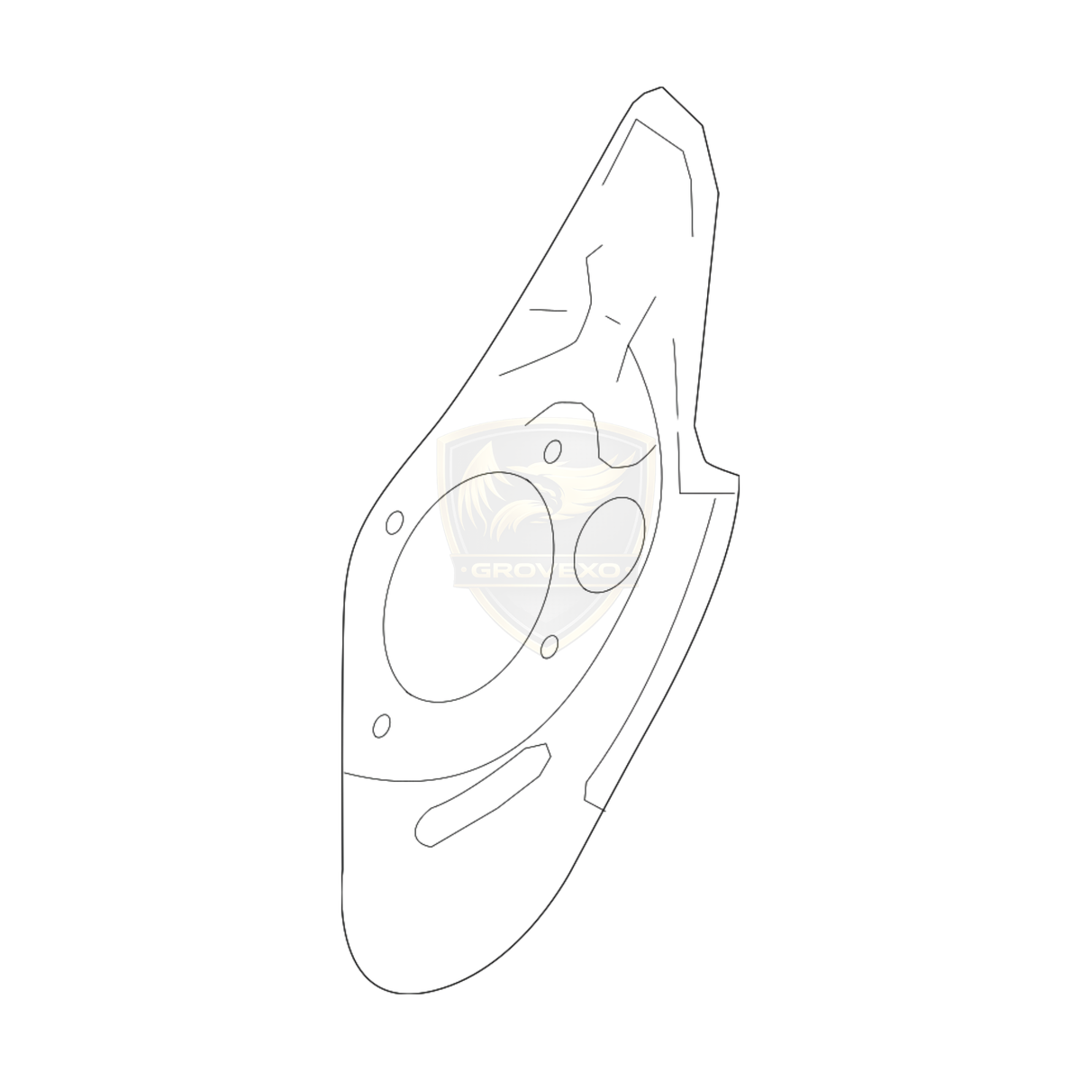 OEM NISSAN 41161JF00A BAFFLE PLATE  - 41161-JF00A