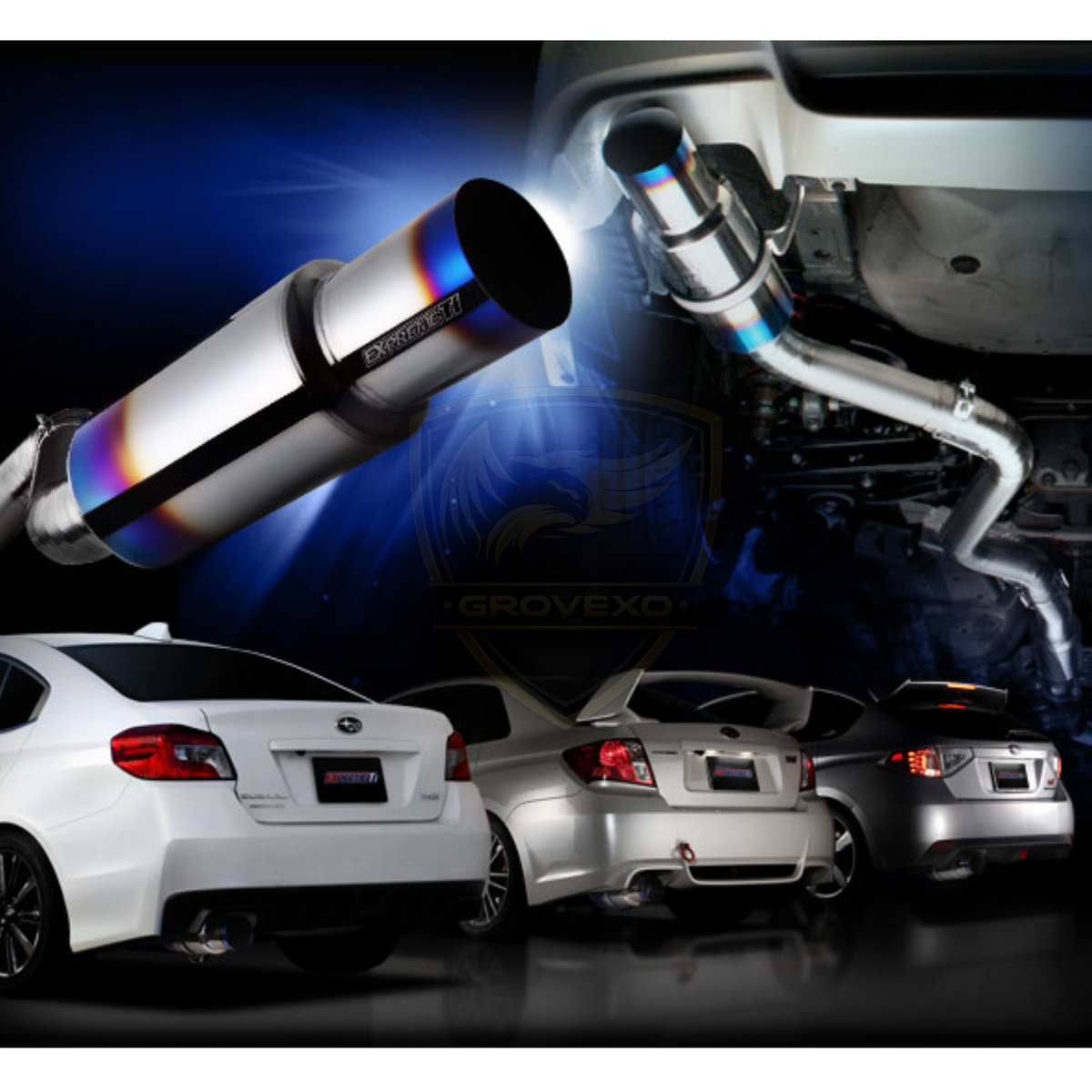 TOMEI Expreme Ti Titanium Cat Back Exhaust GRB GRF EJ  - 440015