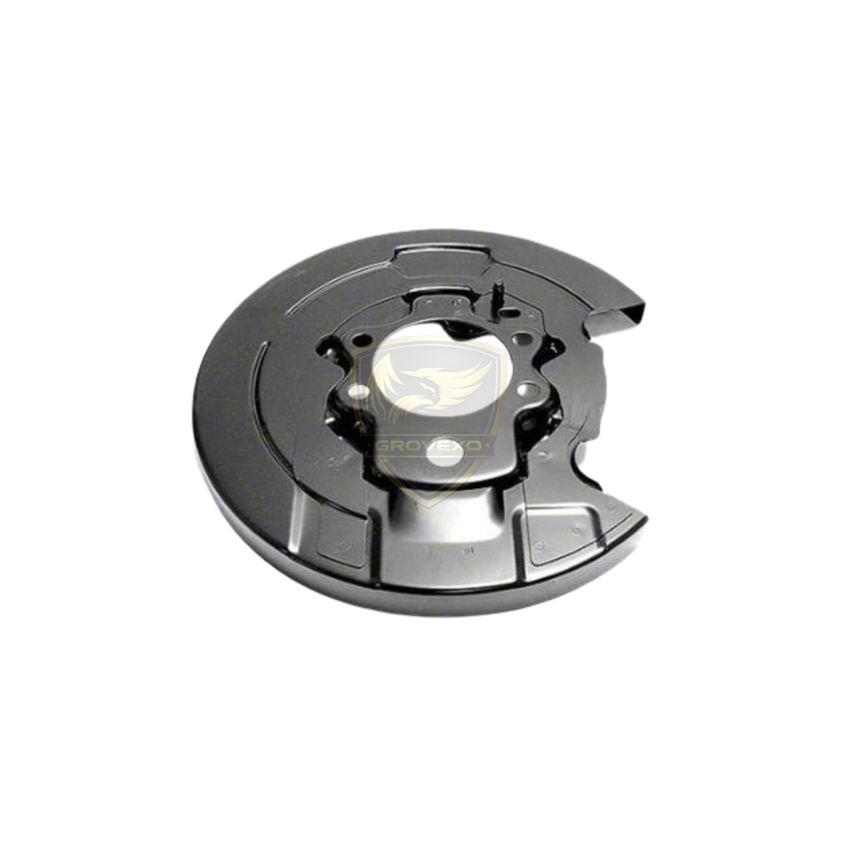 OEM Nissan Right Rear Brake Backing Plate Assembly – 44020-48P10