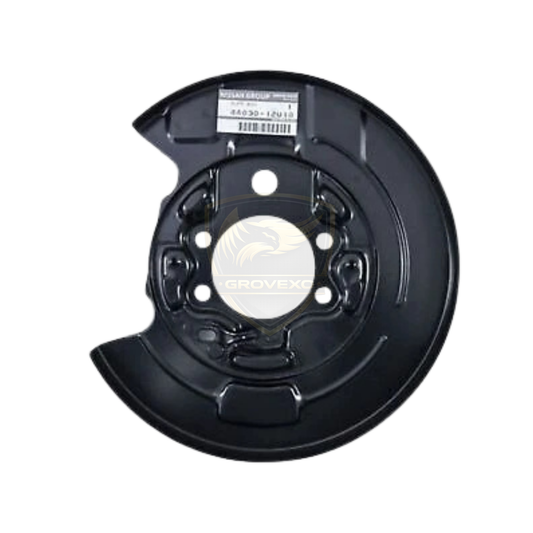 OEM Nissan Rear Left Brake Backing Plate Assembly – 44030-12U10