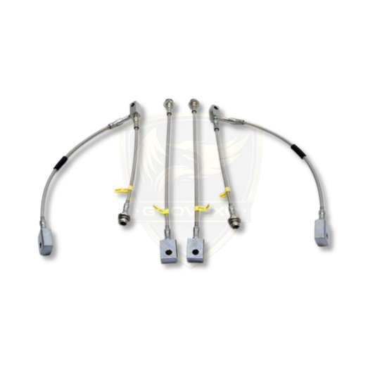 NISMO Stainless Braided Competition Brake Line Kit HCR32 Skyline - 46200-RSR20