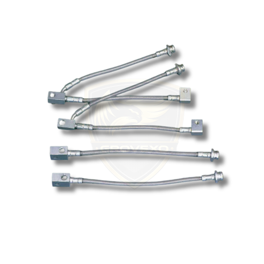 NISMO Stainless Braided Brake Line Hose Kit R33 Skyline  - 46200-RSR30