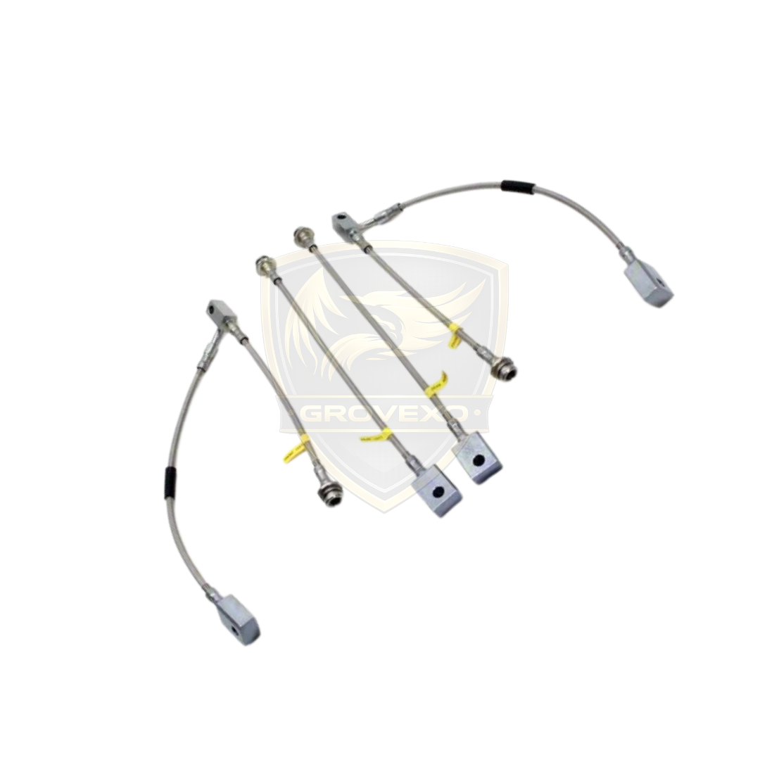 NISMO Competition Stainless Brake Hose Kit BCNR33 BNR34 Skyline GT-R - 46200-RSR45
