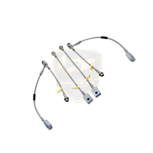 NISMO Competition Stainless Brake Hose Kit BCNR33 BNR34 Skyline GT-R - 46200-RSR45