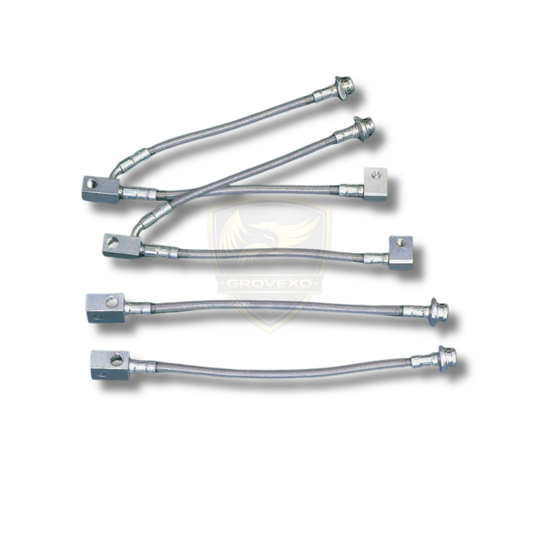 NISMO Stainless Steel Brake Hose Set Silvia S15 180SX  - 46200-RSS50