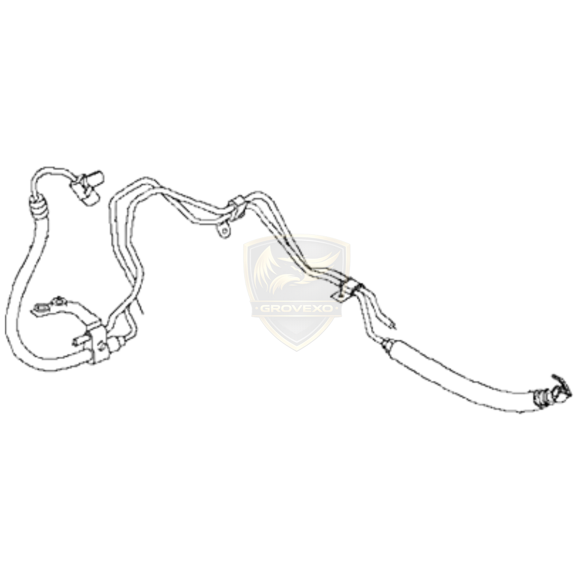 OEM Nissan Power Steering Hose & Tube Assembly – 49721-JK02C