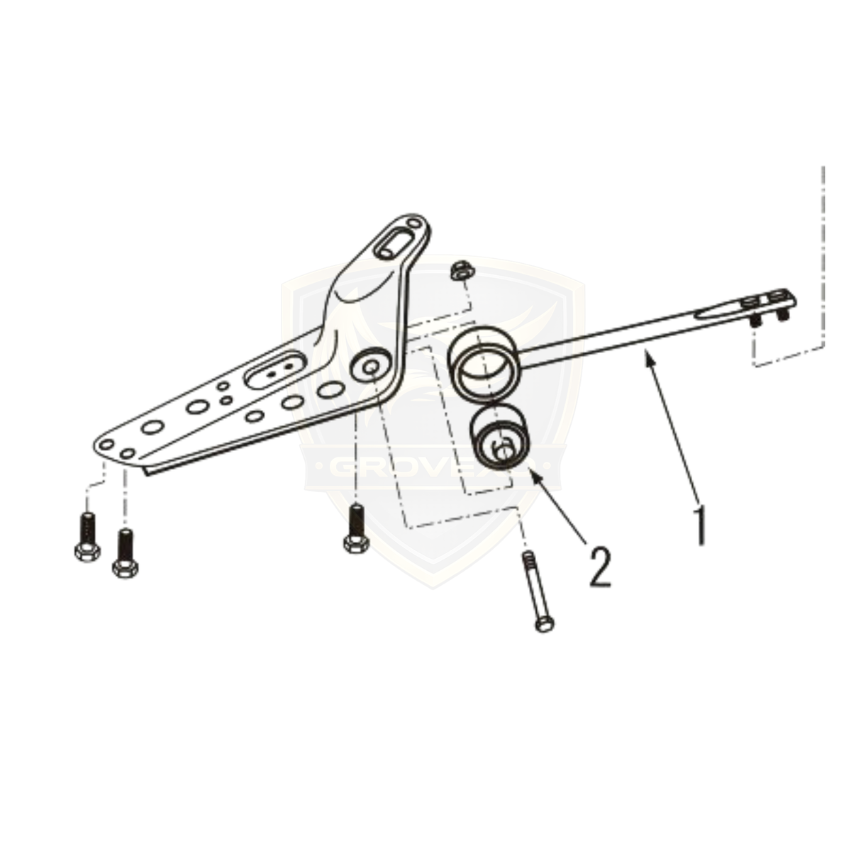 NISMO Tension Rod Set for Laurel C33 & Cefiro A31 - 54460-RS520