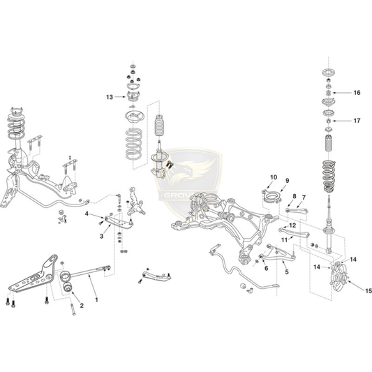 NISMO Transverse Link Bush Nissan Laurel C33 & Cefiro A31 – 54535-RS520