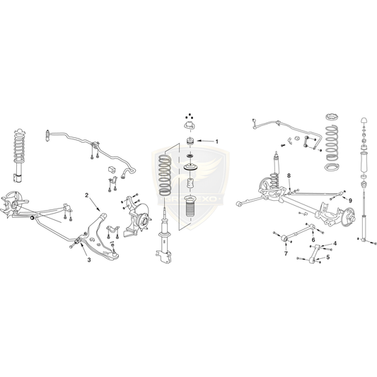 NISMO Panhard Rod Body Side Bush Nissan March K11 – 55136-RS260