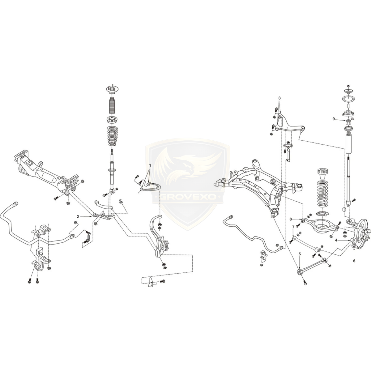 NISMO Rear Shock Absorber Bush Nissan Fairlady Z Z33 & Skyline CPV35 – 56218-RRZ30
