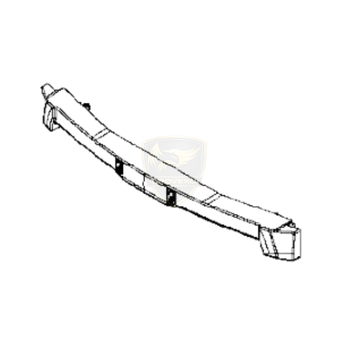 OEM Nissan 370Z Z34 Front Bumper Impact Absorber – 62090-1EA0A
