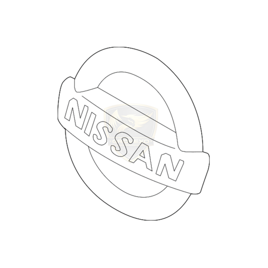OEM Nissan Front Emblem – 62889-1JA0A