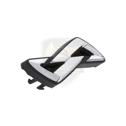 NISSAN Front Grille S Emblem – Skyline GT-R R34 8/00-01 OEM - (62890-AB000)