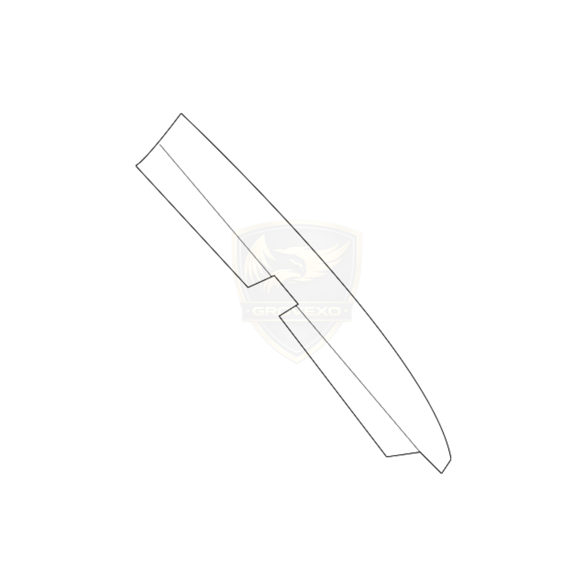 OEM Nissan Front LH Fender Duct - 63825-KB50A