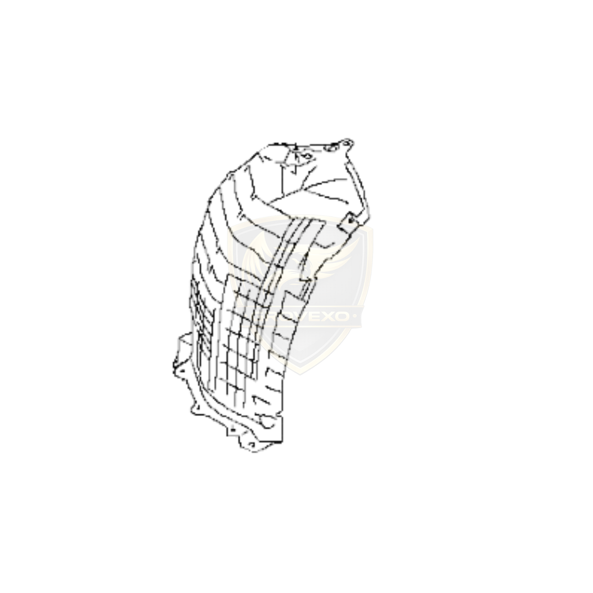 OEM Nissan Front Left Fender Protector – 63845-62B2B