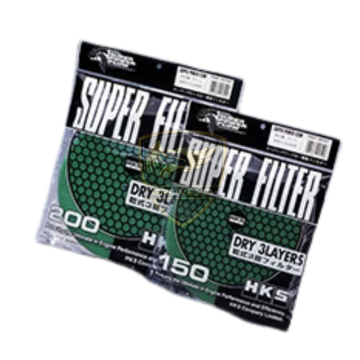 HKS Super Power Flow Replacement Filter Single Element Green – 70001-AK021