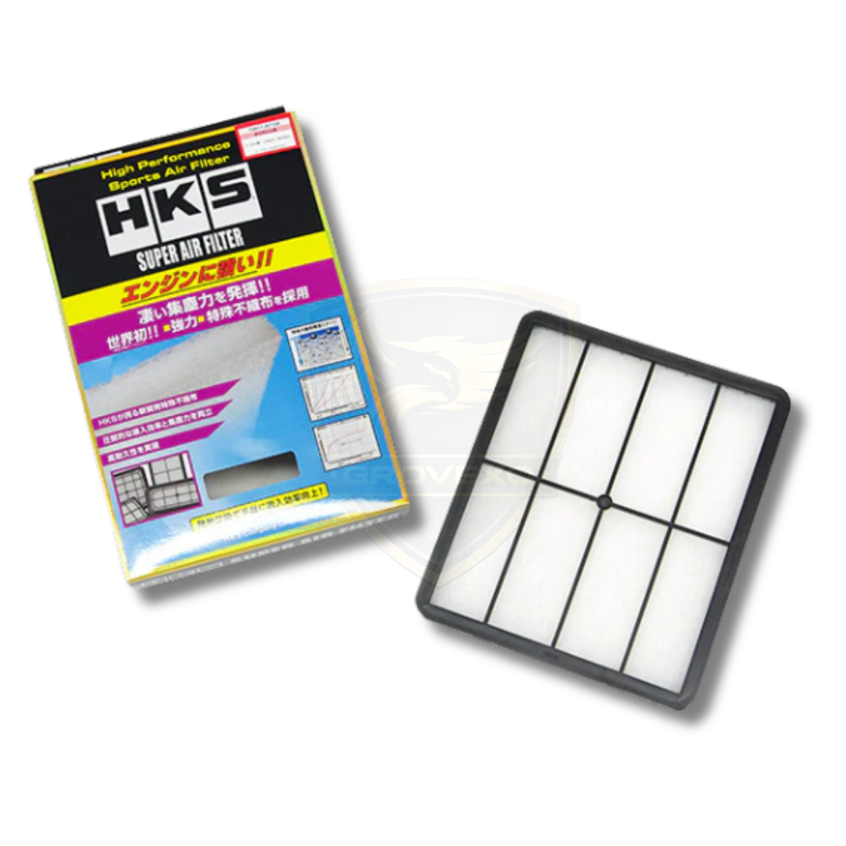 HKS Super Air Filter Replacement M2 Size JZX90 1JZ-GTE  -  70017-AK104