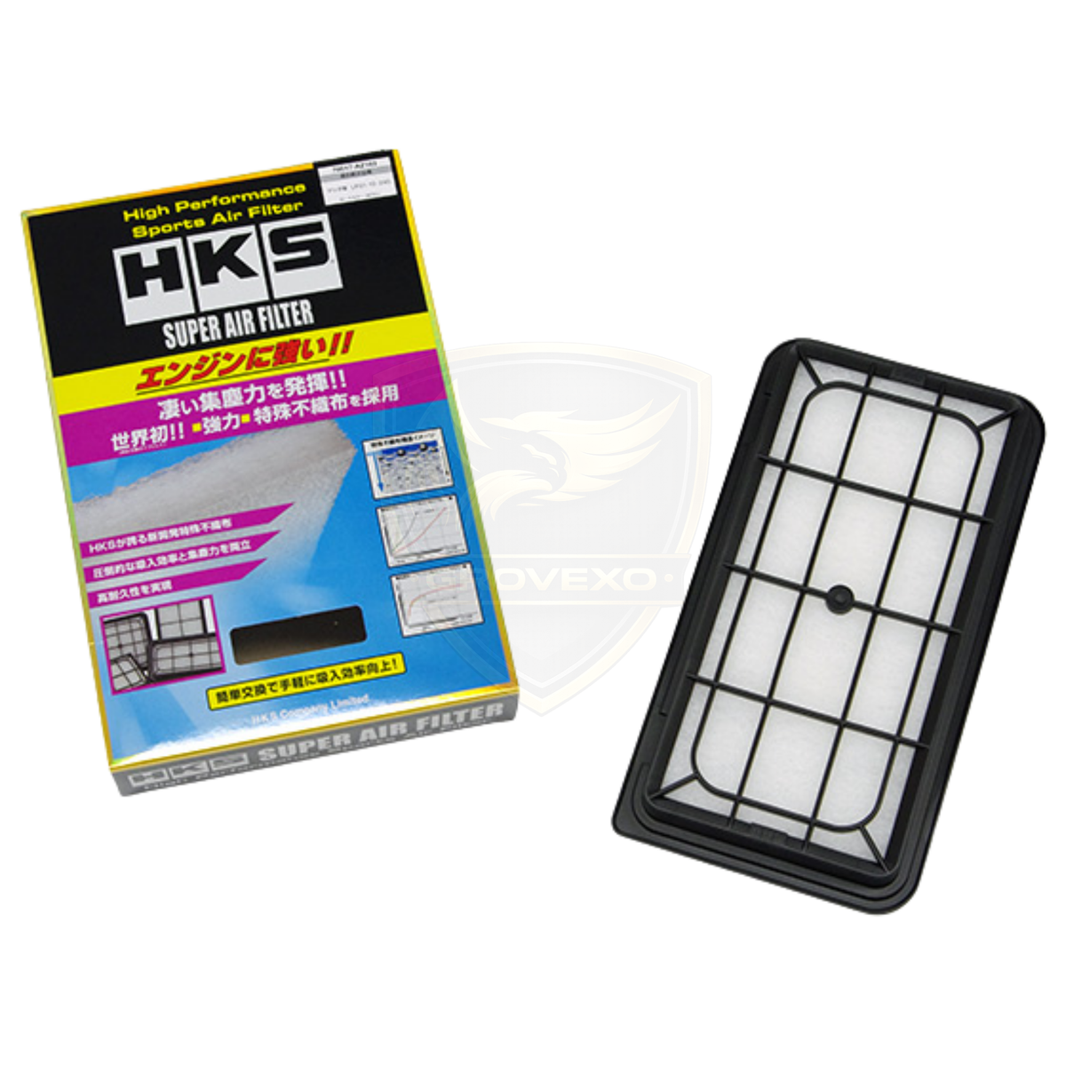 HKS Roadster NCEC LF-VE Super Air Filter – 70017-AZ103