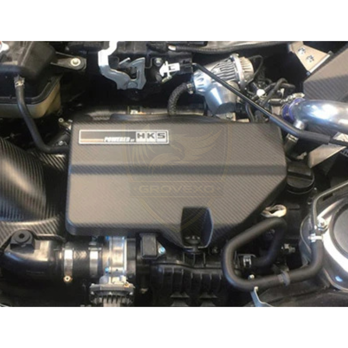 HKS Carbon Engine Cover Honda S660 JW5 S07A  - 70026-AH005