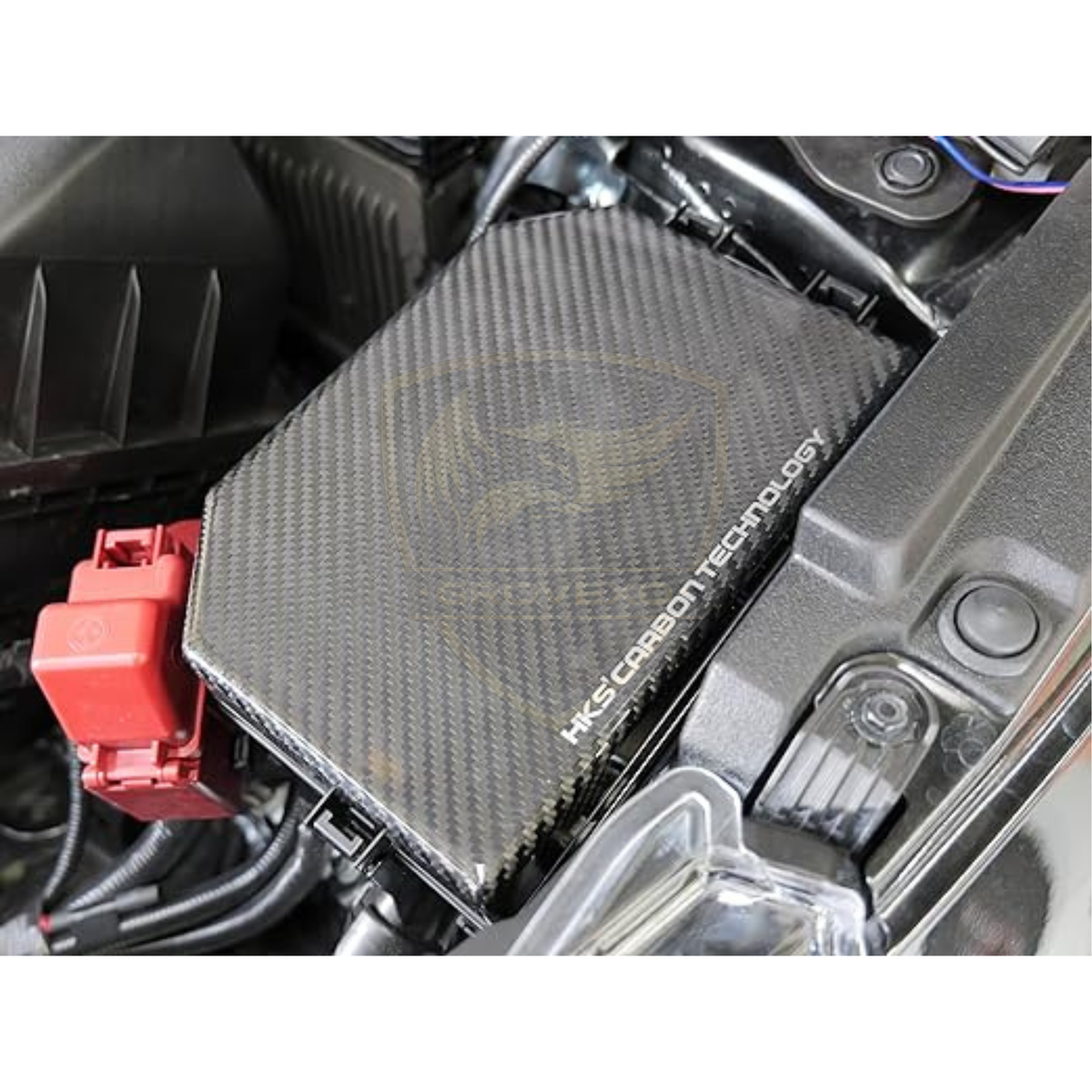 HKS Dry Carbon Fuse Box Cover GR Yaris -   70026-AT007
