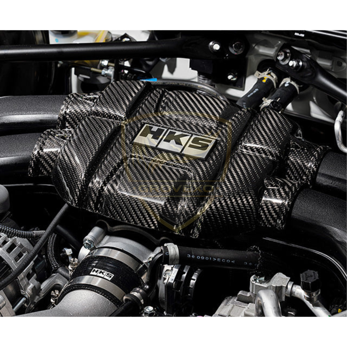 HKS Dry Carbon Engine Cover GR86 BRZ FA24  -  70026-AT008