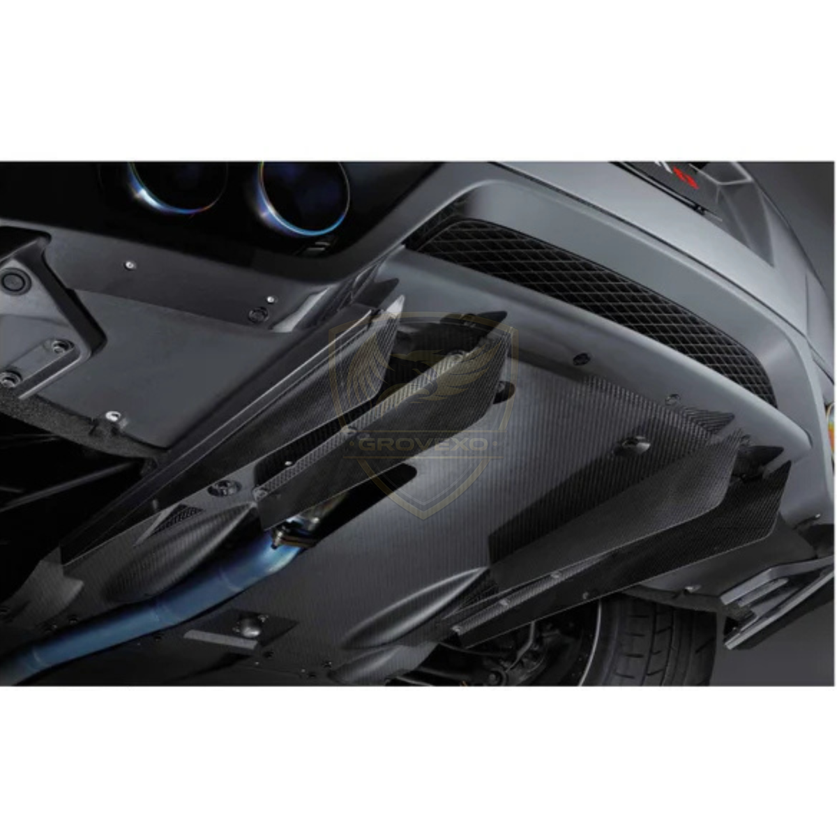 NISMO Rear Diffuser Fin Set Nissan GT-R R35 (2008–2010) – 748A2-RSR50