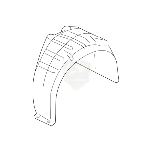OEM Nissan Rear LH Wheel House Protector  - 76749-6AV0A