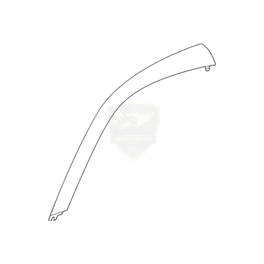 OEM Nissan Front LH Pillar Finisher  - 76837-CF400