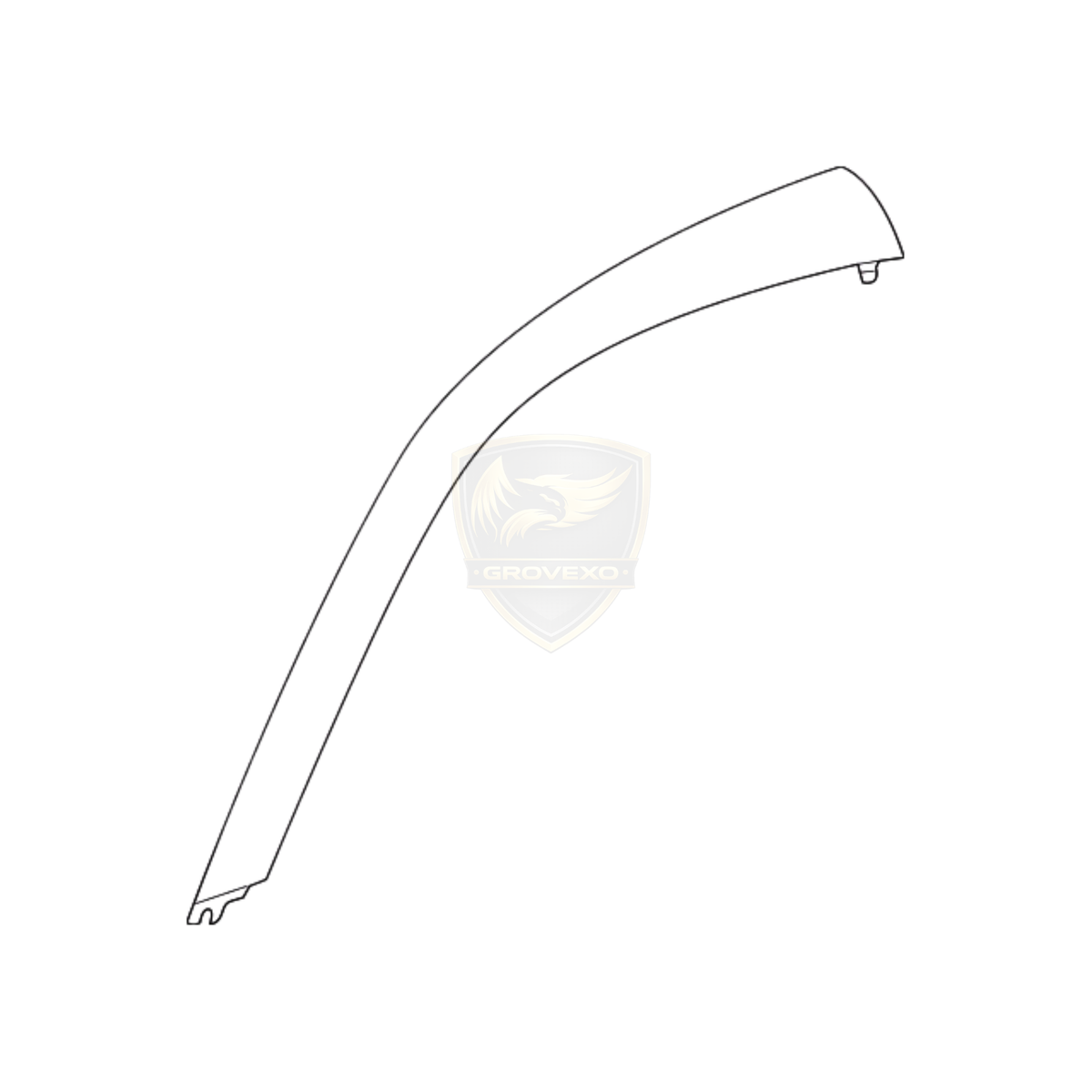 OEM Nissan Front Pillar LH Finisher – 76837-CD007