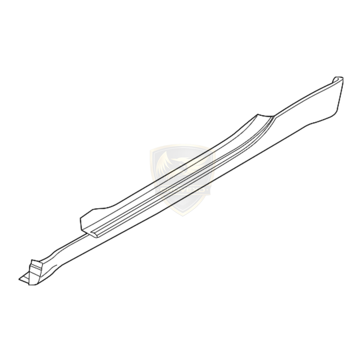 OEM Nissan Body Side Sill Protector Right – 76850-1EA0H