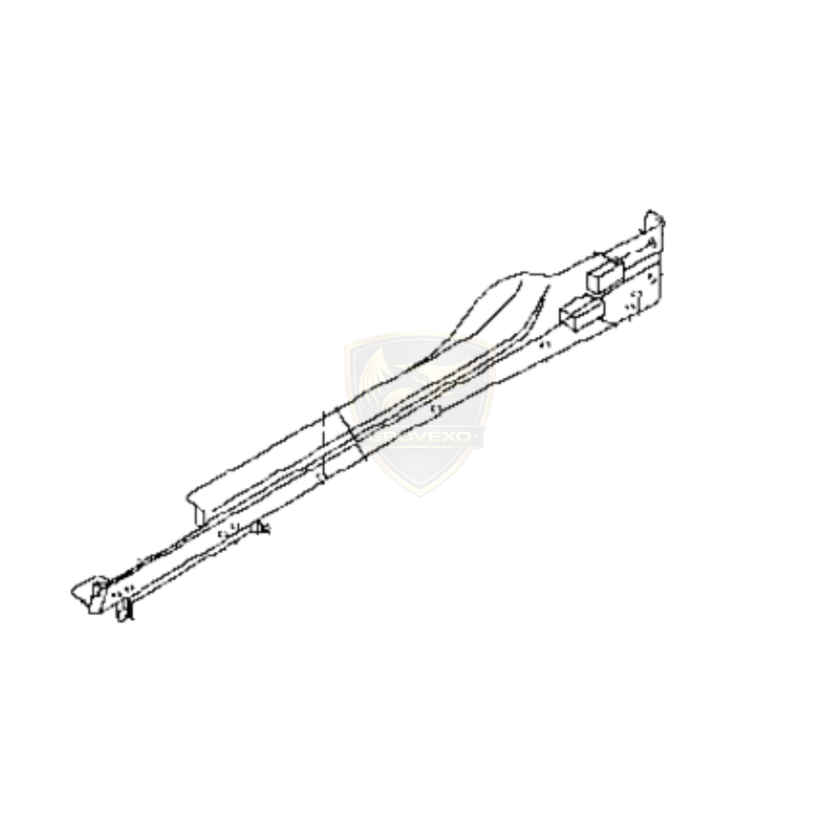 OEM Nissan Body Side Sill Protector Left – 76851-1EA0H