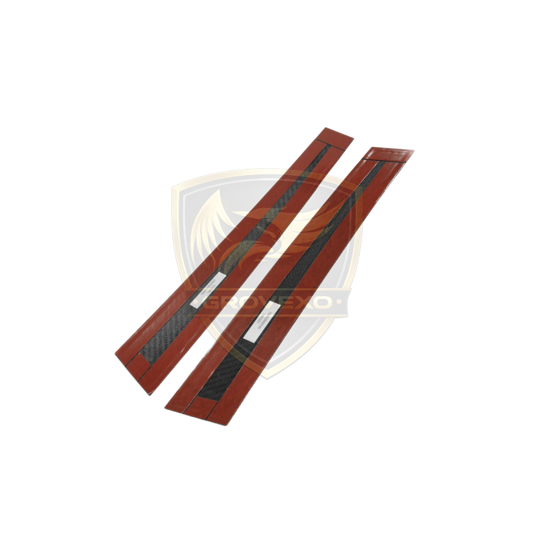NISMO Carbon Pillar Garnish Trim Set R34 Skyline Coupe - 7689S-RNR40