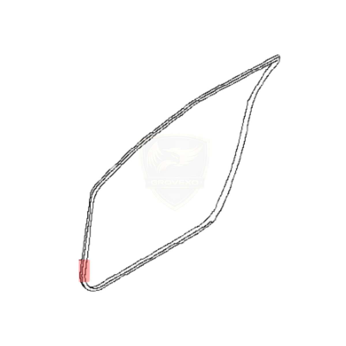 OEM Nissan Front LH Body Side Welt  - 76922-JF00A