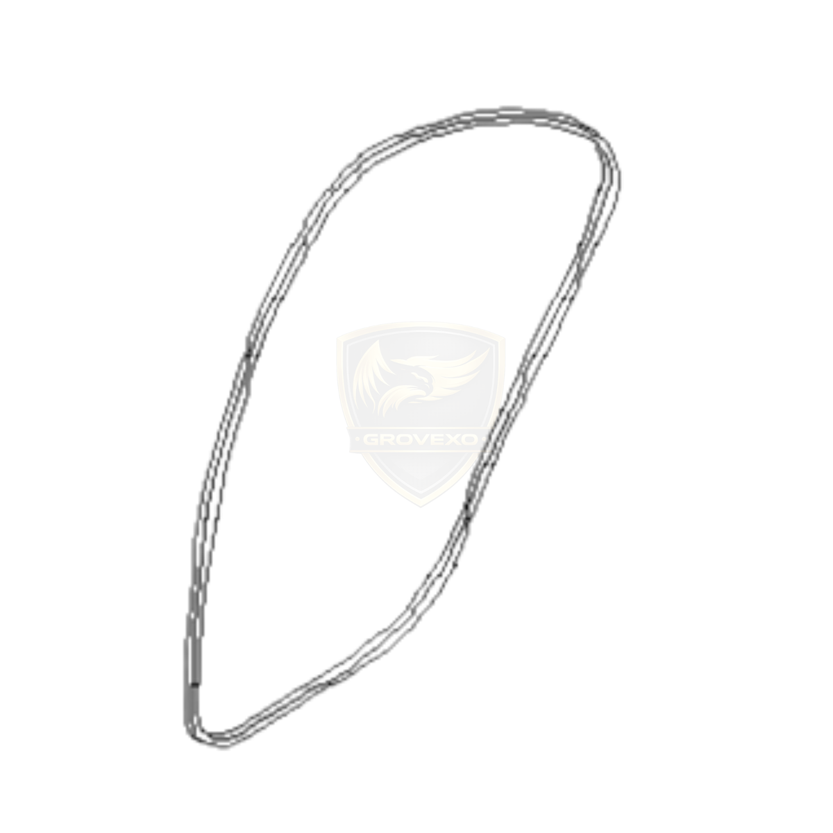 OEM Nissan Rear Right Body Side Weatherstrip – 76923-2Y020