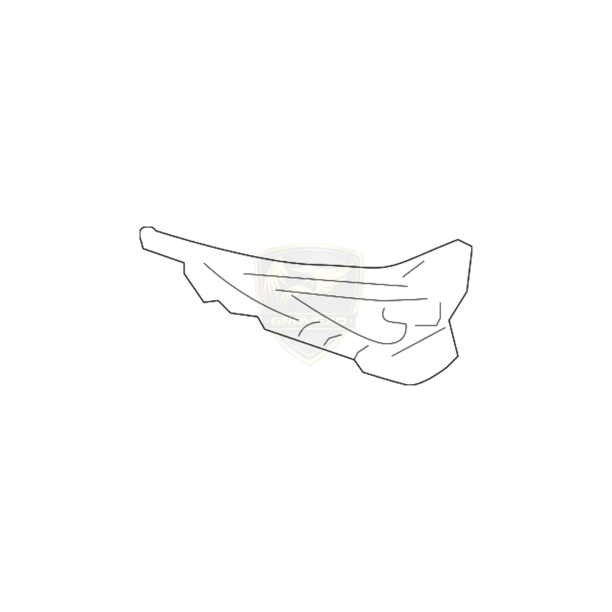 OEM Nissan Rear Fender Extension Right – 78116-JF00A