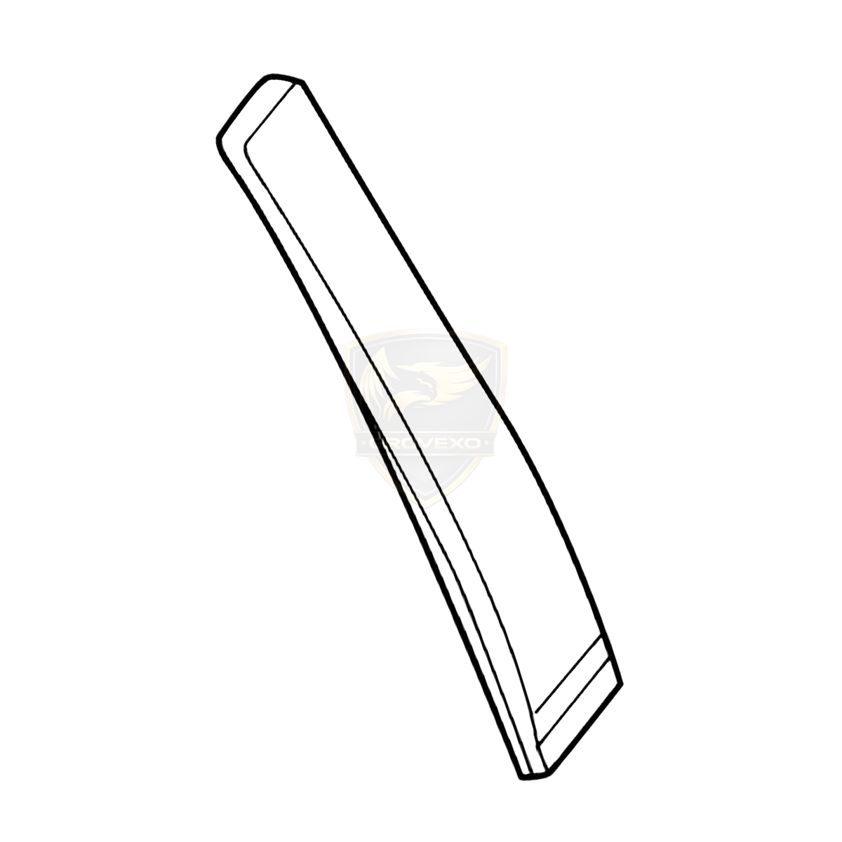 OEM Infiniti Front Left Door Sash Cover – 802D3-1MA0A