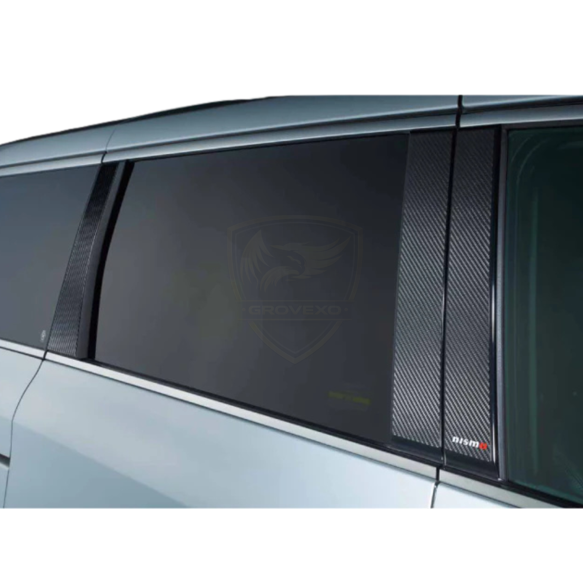 NISMO Elgrand E52 Carbon Pillar Garnish – 802DS-RN2E0