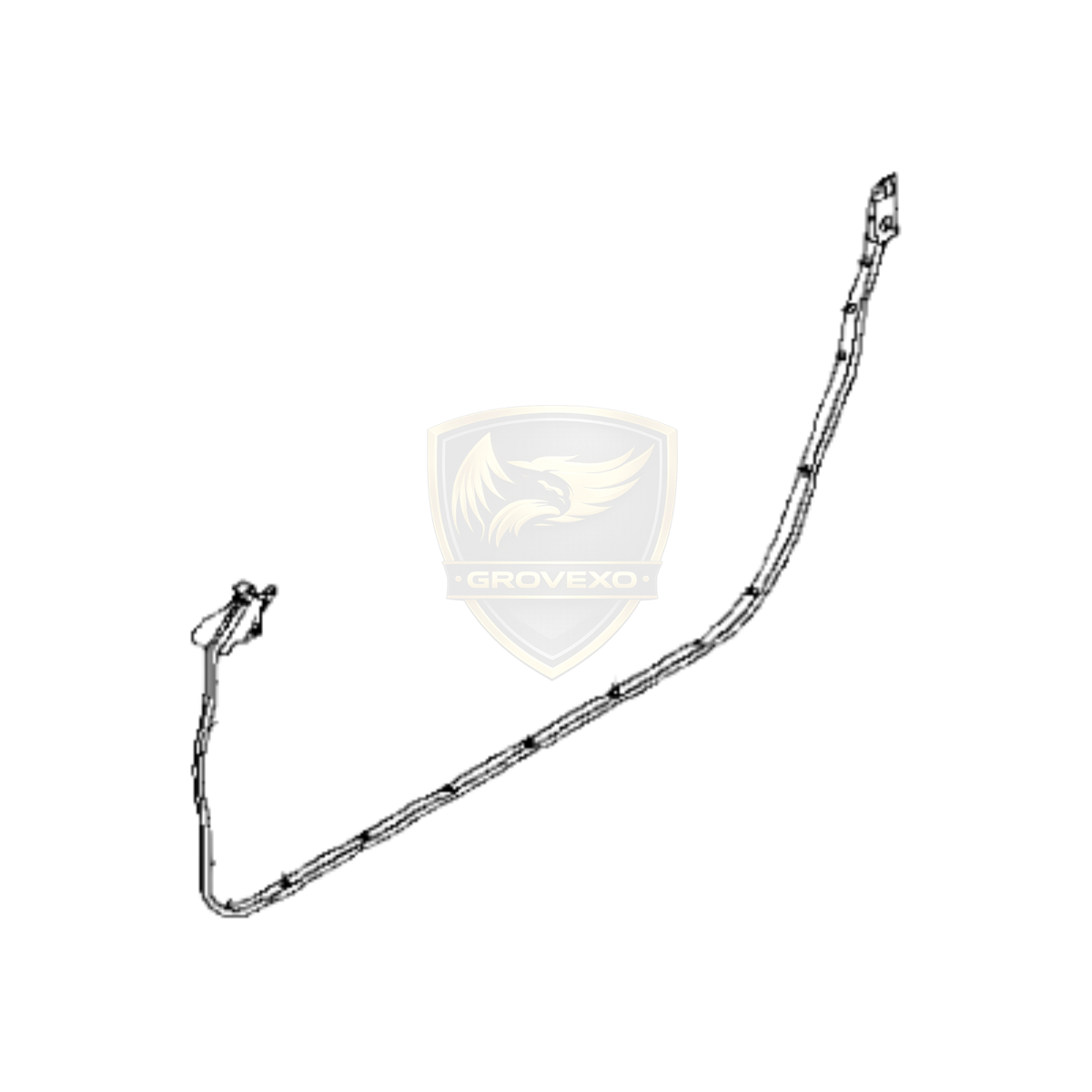OEM Nissan Front Right Door Weatherstrip Rubber Seal – 80830-JL00A